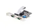 2-Port PCIe Seriële Adapter Kaart RS232/422/485