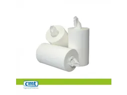 Poetsrol Mini Cel zonder koker 2-laags 60 Wit 12 Rol