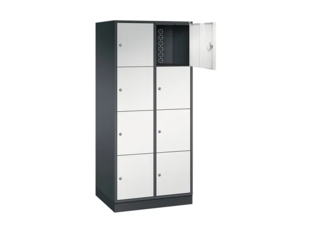 grootvolume-lockersysteem,RAL 7021/RAL 7035,HxBxD 1950x820x600mm