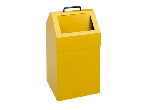 Afvalverzamelaar Vuurremmend 1X45 Liter 640X330X310Mm Geel