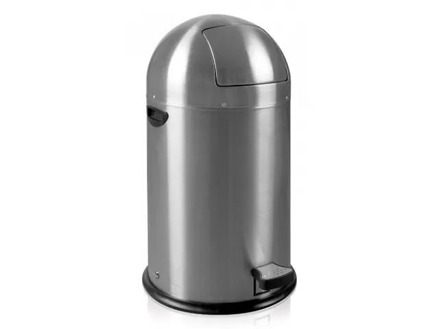 Pedaalemmer Kickcan 33 Liter, EKO Mat RVS