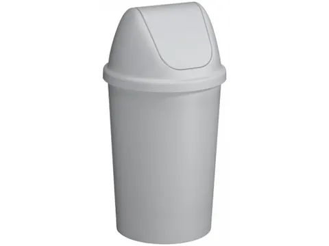 Afvalbak Twinga Swingdeksel 45 Liter Grijs