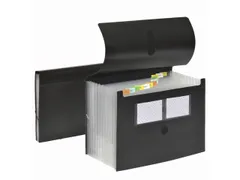 Organiser Accordeon Noir