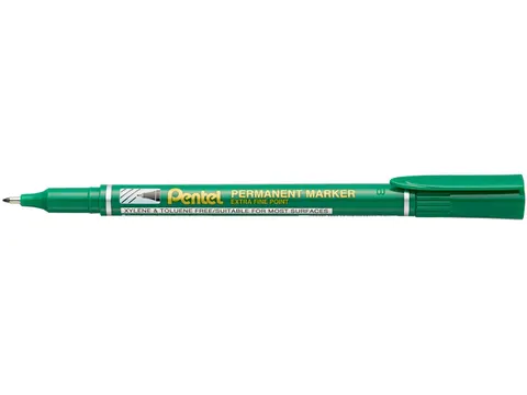 Pentel NF450-D Permanente marker Extra Fijne punt 1,2mm Groen