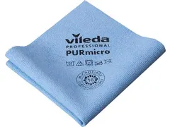 microvezeldoek Purmicro Active 38x35cm blauw 5 stuks