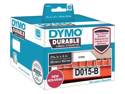 Etiket Dymo 1933088 labelwriter 59x102mm 300 stuks