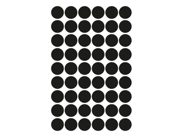Etiquette Avery Zweckform 3140 Rond 12mm Noir 270 Pcs