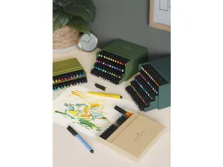 Tekenstift Faber Castell Pitt Artist Pen Brush 48 delig studiobox - 11