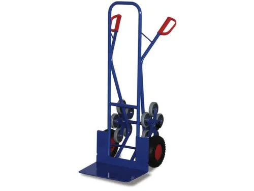 5 Ster Trappensteekwagen 200kg Brede Steekplaat Massief Rubber Banden