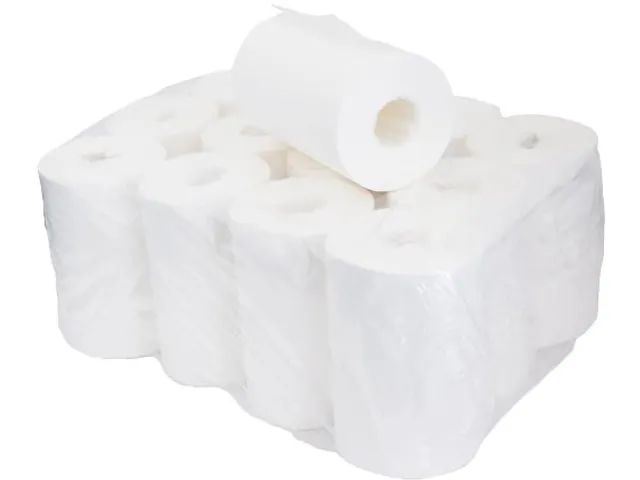 Handdoekrol Mini, 2-Laags, 70 Meter, 12 Rollen/Pak