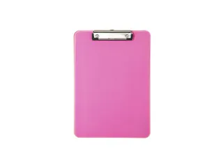 Klembord MAUL A4 staand transparant PS neon roze - 1