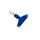 KMKM103 kentucky mophouder blauw inclusief adapter voor Vikan steel