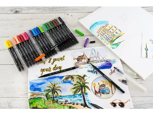 Sketch marker Eberhard Faber 24 stuks assorti kleuren