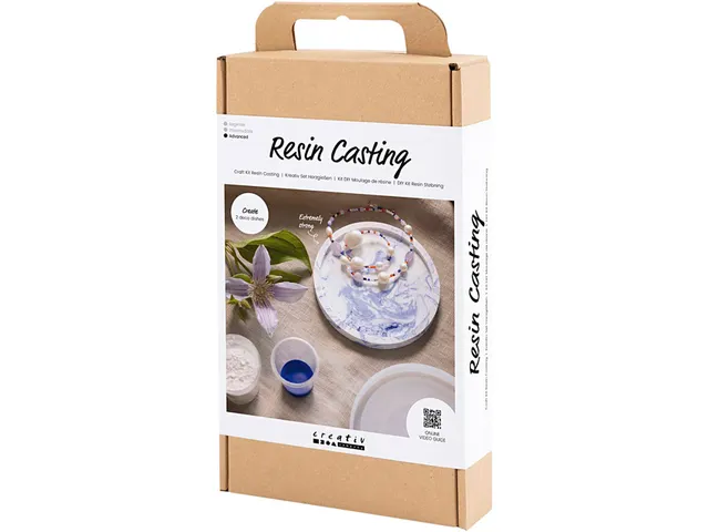Hobbyset Creativ Company Hars Gieten dienblad met marmereffect