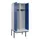 locker met bank,voor scheiding van kleding,HxBxD 2120x800x815mm,2vak