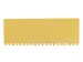 naambordje,HxB 27x76mm,doos,geel
