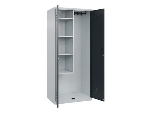schoonmaakkast,HxBxD 1850x800x500mm,links 4vakken