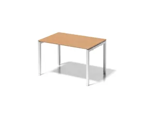 In hoogte verstelbaar bureau,HxBxD 650-850x1200x800mm,blad beuken - 1