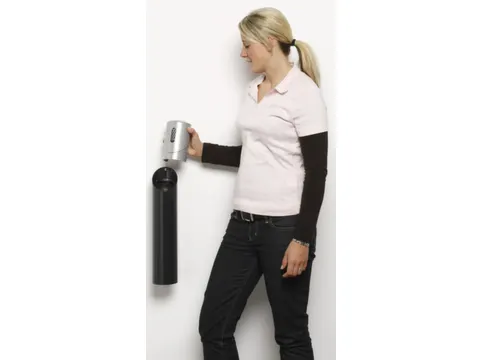 Wandasbak 1.4 liter 510x100mm Ral7021 Zwartgrijs Zilverkleurig