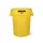 Ronde Brute Utility Container 166.5 Liter Geel Kunststof Rubbermaid