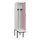 locker met bank,voor scheiding van kleding,HxBxD 2120x400x815mm,1vak