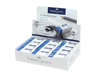 Gum Faber Castell Stofvrij Blauw - 1