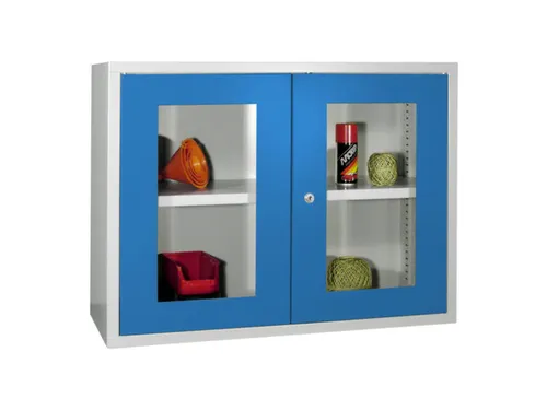 Hangkast 600x800x300mm Achterwand Glad Ral 7035 Front Ral 5012