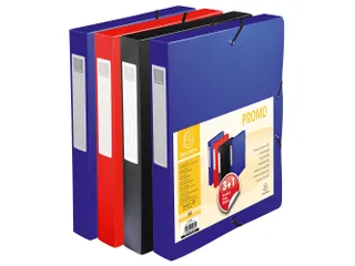 Klasseerdoos OPAK PP rug 40mm blauw - 1