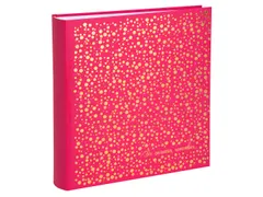 Fotoalbum 60p wit 29 x32cm Plum' framboos