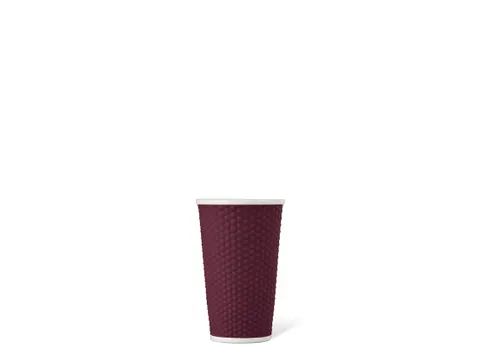 Beker porselein Les Artistes Paris 450ml met siliconen grip Rood