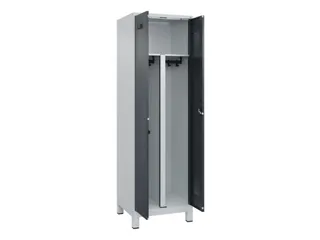 PBM-locker,HxBxD 1950x600x500mm,2vak,vak B 300mm,cil.-slot - 1