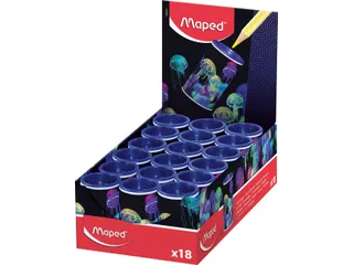 Puntenslijper Maped Deepsea Paradise 1-gaats display à 18 stuks - 2