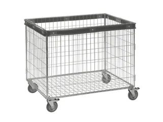 bakwagen met gaas,draagverm. 60kg,laadvl. LxB 810x610mm - 1