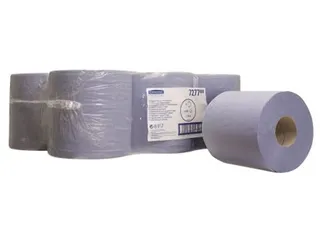 Kimberly-Clark Professional poetsdoek 7277 combirol 2-laags Blauw - 1