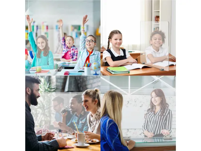 Wand frontaal - open kantoor 140x60cm