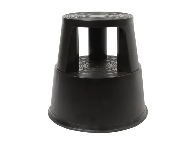 Opstapkruk Quantore 42cm kunststof zwart