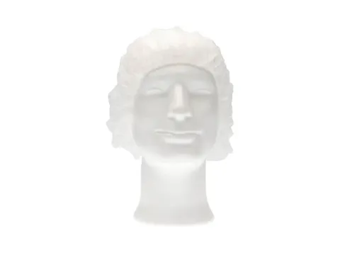 PP non woven haarnet wit 50cm bouffant cap maat M 10x100 Stuks