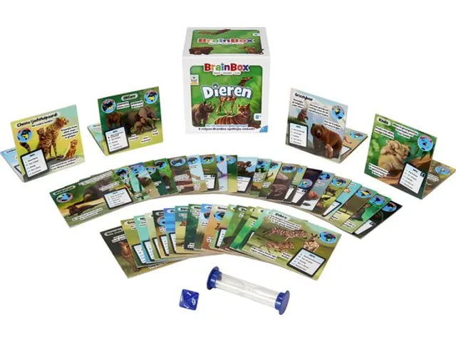 BrainBox Dieren geheugenspel 8+