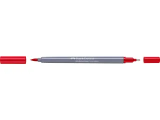 Duo aquarelmarker Goldfaber 121 geraniumrood fel - 3
