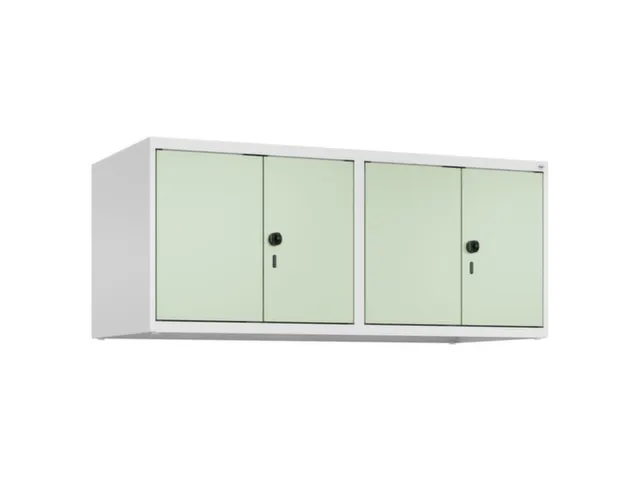 opzetkast,v. locker voor scheiding van kleding,4vak.,vak B 300mm