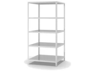 magazijnstelling,grondveld,HxBxD 2000x1000x800mm,vaklast 350kg - 2