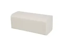 OUTLET Euro Products 208020 Handdoeken Z-vouw 2-laags Wit 24x21cm 3200