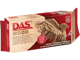Boetseerklei DAS luchthardend 700 gram hout - 1