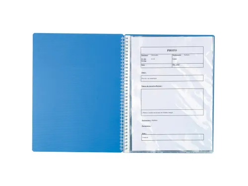 Showalbum LINICOLOR PP ring 40 tas A4