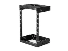15U wand monteerbaar server rack met verstelbare rails