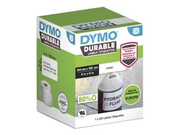 Etiket Dymo 1933086 industrieel 104x159mm 1 rol á 200 stuks wit