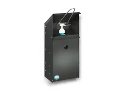 ontsmettingsmiddeldispenser,HxBxD 423x180x130mm,v. 1l,v. buiten