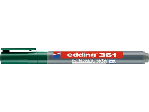Whiteboardmarker edding 361 rond 1mm groen