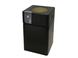 AFvalbak Blackline Rest 75 liter Zwart