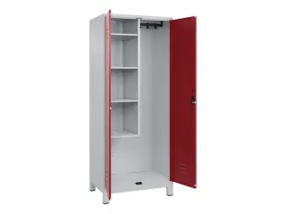 schoonmaakkast,HxBxD 1950x800x500mm,links 4vakken - 2